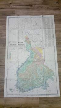 Suomenmaan korko-kartta = Höjd-karta öfver Finland (näköispainos)