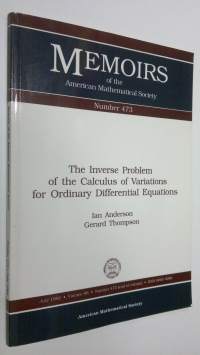 The Inverse Problem of the Calculus of Variations for Ordinary Differential Equations