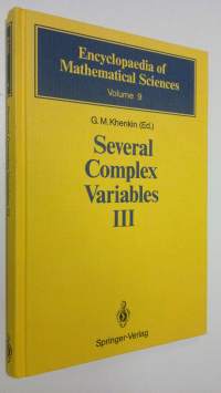 Several Complex Variables 3 : geometric function theory