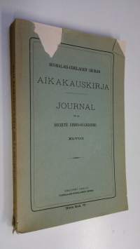 Suomalais-ugrilaisen seuran aikakauskirja XLVIIII