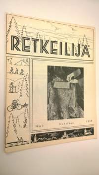 Retkeilijä N:o 4 1938 : yleinen retkeily- ja ulkoilulehti