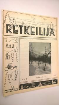 Retkeilijä N:o 3 1938 : yleinen retkeily- ja ulkoilulehti