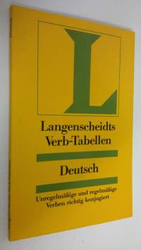 Langenscheidts Verb-Tabellen Deutsch (ERINOMAINEN)