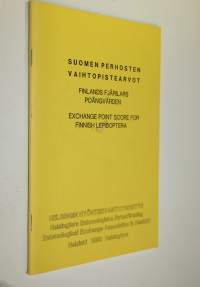 Suomen perhosten vaihtopistearvot 1990