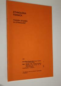Ethnologia Fennica 1978 : Finnish studies in ethnology