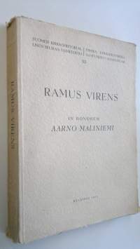 Ramus virens : in honorem Aarno Maliniemi 9 Maii 1952 : societas historiae ecclesiasticae Fennica