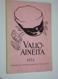 Valioaineita 1954