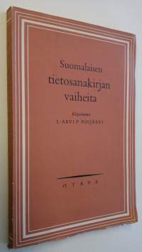 Suomalaisen tietosanakirjan vaiheita