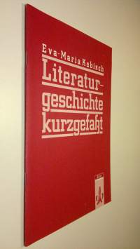 Literaturgeschichte kurzgefakt (ERINOMAINEN)