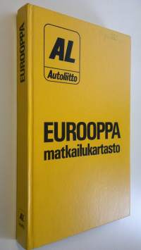 Eurooppa matkailukartasto ; Strassenatlas mit Ortsverzeichnis un 46 Stadtplänen ; Atlas routier avec index et 46 plans de villes ; Road Atlas with index and 46 to...