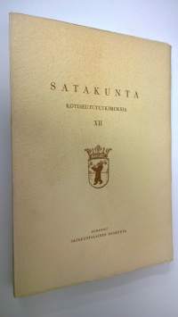 Satakunta kotiseutututkimuksia 12