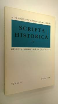 Scripta historica IV osa 4
