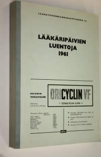 Lääkäripäivien luentoja 1961