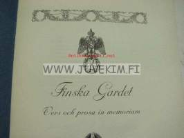 Finska Gardet - Vers och prosa in memoriam