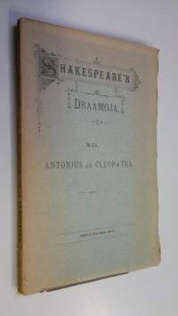 Draamoja 12, Antonius ja Cleopatra