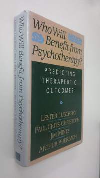 Who Will Benefit from Psychotherapy? : predicting therapeutic outcomes