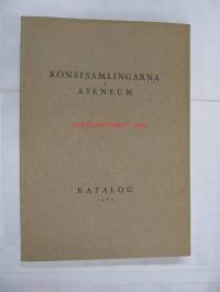 Konstsamlingarna i Ateneum Katalog 1930