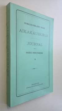 Suomalais-ugrilaisen seuran aikakauskirja 73 = Journal de la societe Finno-Ougrienne