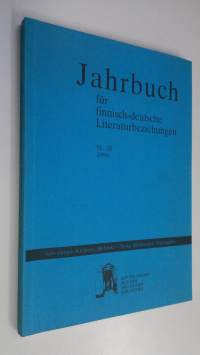Mitteilungen aus der Deutschen Bibliothek nr. 28 1996 : Jahrbuch fur finnisch-deutsche Literaturbeziehungen