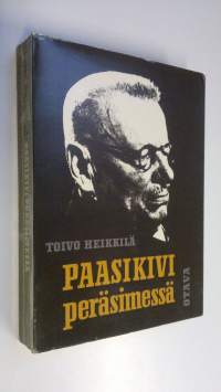 Paasikivi peräsimessä : pääministerin sihteerin muistelmat 1944-1948 : 27 liitekuvaa