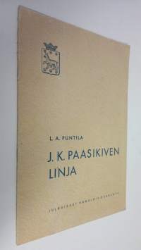 J K Paasikiven linja (signeerattu)