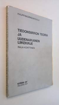 Tiedonsiirron teoria ja uudenaikainen liikekirje