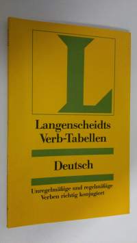 Langenscheidts Verb-Tabellen Deutsch (ERINOMAINEN)