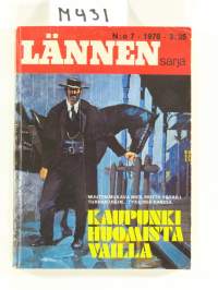 Lännen sarja № 7/1976: Kaupunki huomista vailla