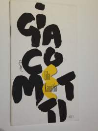 Giacometti : runoja tervehdyksenä ystäville 761993