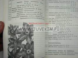 Taimihinnasto 1963 Hankkija