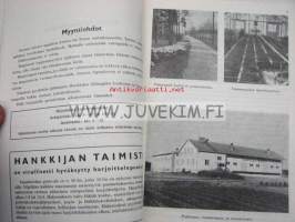 Taimihinnasto 1963 Hankkija