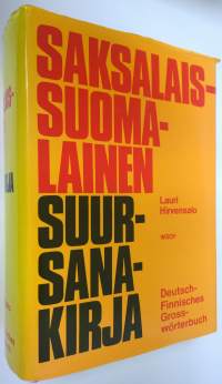 Saksalais-suomalainen suursanakirja = Deutsch-finnisches Grosswörterbuch