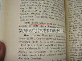 Ortnamnen i Skåne. Etymologisk försök (1877)