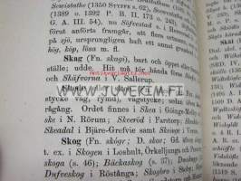 Ortnamnen i Skåne. Etymologisk försök (1877)