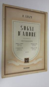 Sogni d&#039;amore notturno n. 3 : Per pianoforte