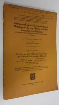 Beiträge zur Kenntnis der Morphologie und Morphogenie der sog, Mischgeschwulste der grossen Speicheldrusen mit besonderer Berucksichtigung der epithelialen Zellel...