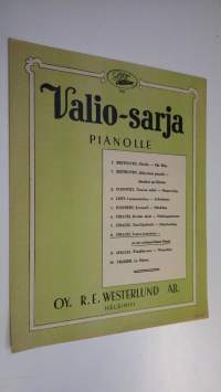 Valio sarja pianolle : Tonava kaunoinen = An der schönen blauen Donau