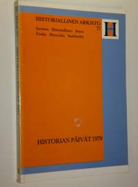 Historian päivät 27.-28.10.1979