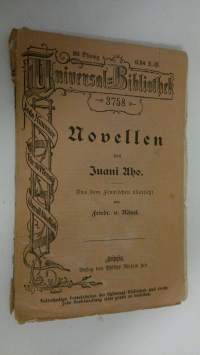 Novellen : Aus dem Finischen übersetzt von Friedrich von Känel