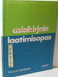 Asiakirjain laatimisopas