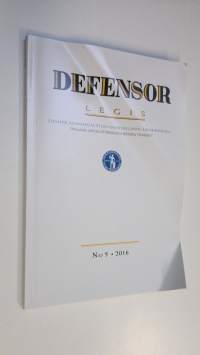 Defensor legis n:o 5/2016