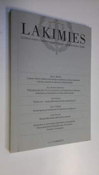 Lakimies 2/2013 : Suomalaisen lakimiesyhdistyksen aikakauskirja