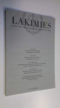 Lakimies 4/2012 : Suomalaisen lakimiesyhdistyksen aikakauskirja