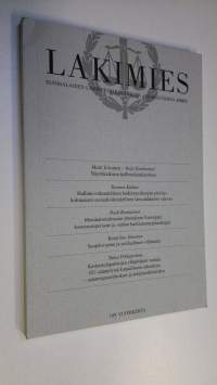 Lakimies 6/2011 : Suomalaisen lakimiesyhdistyksen aikakauskirja