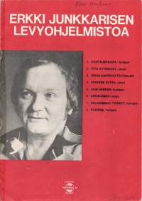 Erkki Junkkarisen levyohjelmistoa