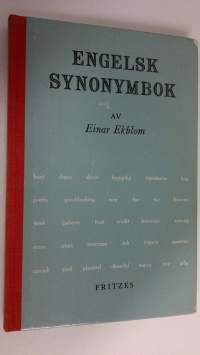 Engelsk synonymbok