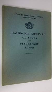 Hälso- och sjukvård vid armen samt flygvapnet år 1938