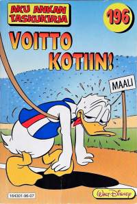 Alu Ankan taskukirja 196 Voitto kotiin!