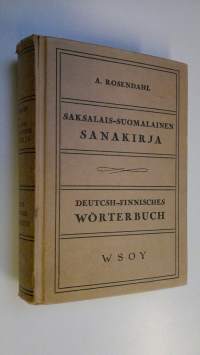 Deutsch-finnisches Wörterbuch = Saksalais-suomalainen sanakirja