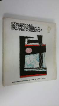 I&#039; Triennale internazionale della Xilografia Contemporanea. ,Catalogo di mostra , Castello dei Pio, novembre 1969. A cura di Efrem Tavoni ed Elaina Guidi.